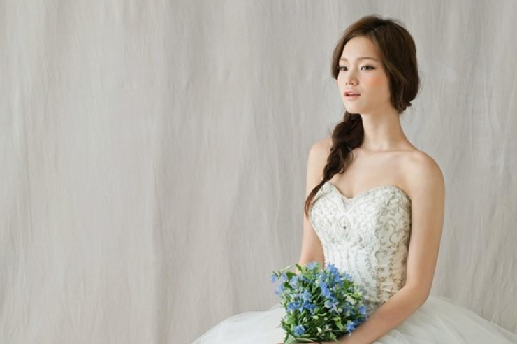 Korean Wedding Gown SangaCouture Korean Wedding Photography