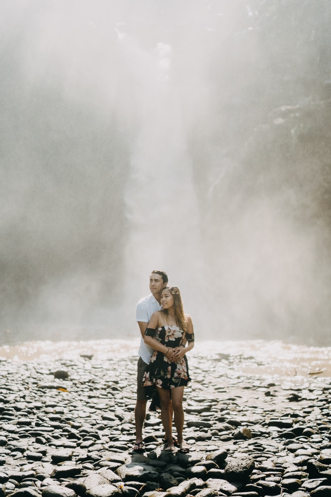 S&J: Bali Honeymoon Photography at Tegenungan Waterfall by Agus on OneThreeOneFour 2