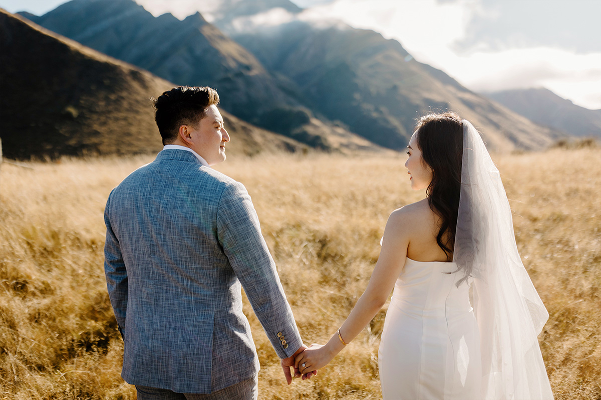 New Zealand Pre-Wedding 3-Days Photoshoot with Coromandel Peak, Mount Cook National Park, Arrowtown and Starry Night by Fei on OneThreeOneFour 30