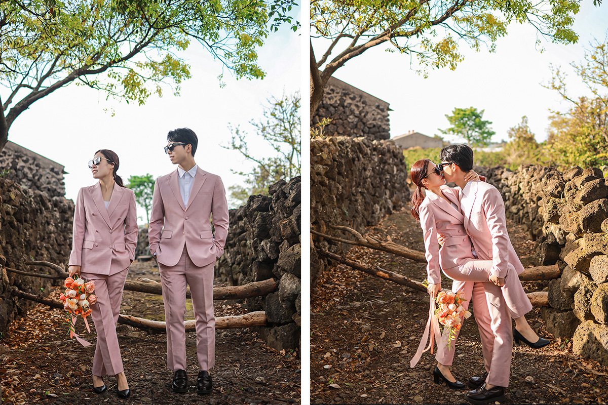 Enchanting Spring Pre-Wedding Photoshoot at Jeju Island by Byunghyun on OneThreeOneFour 0