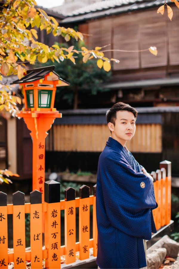 A&L: Kyoto Autumn Pre-wedding Photoshoot at Kimono Forest by Kinosaki on OneThreeOneFour 7