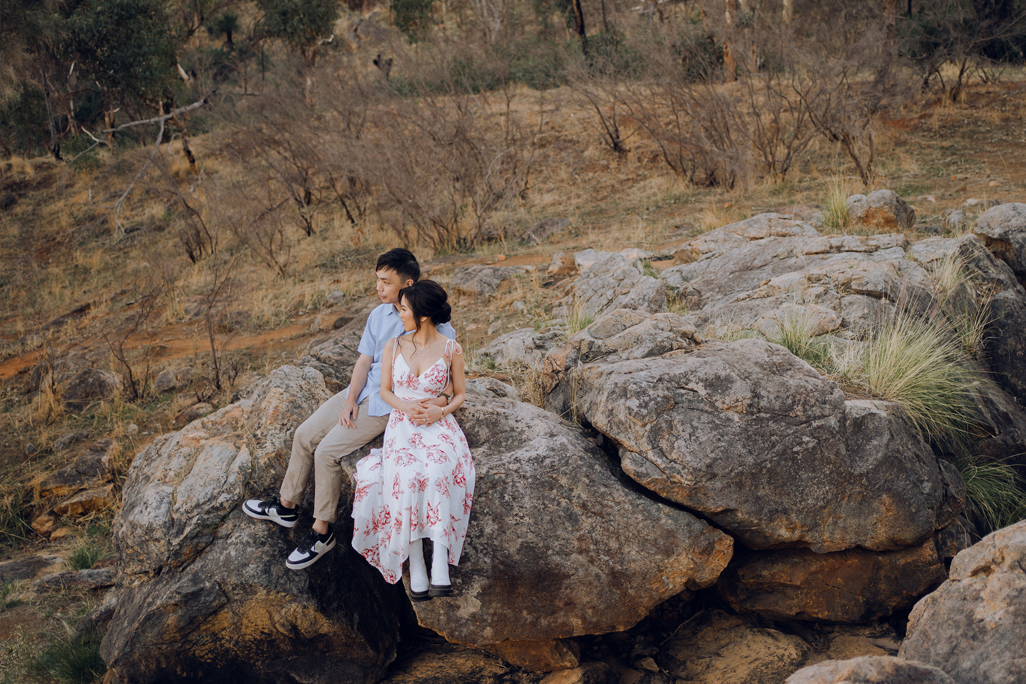 Perth Pre-Wedding Photoshoot at Lancelin Desert & Bells Lookout by Jimmy on OneThreeOneFour 8