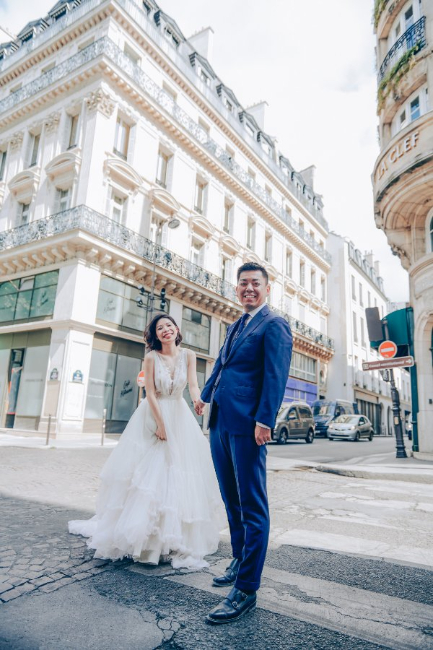 C&R: Mixed Japanese and Taiwanese couple pre-wedding in Paris by Arnel on OneThreeOneFour 16