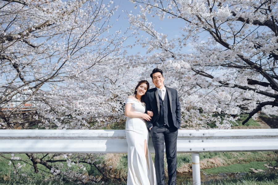 Blossoming Love in Kyoto & Nara: Cherry Blossom Pre-Wedding Photoshoot with Crystal & Sean by Kinosaki on OneThreeOneFour 14
