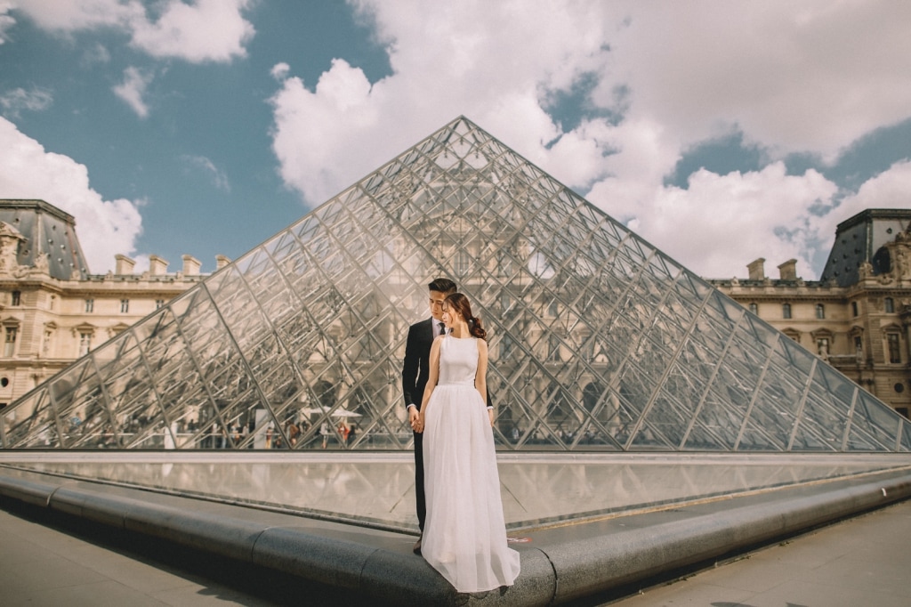 法國巴黎蜜月旅拍 - 艾菲爾鐵塔、羅浮宮與比爾哈克姆橋 by Vin on OneThreeOneFour 25