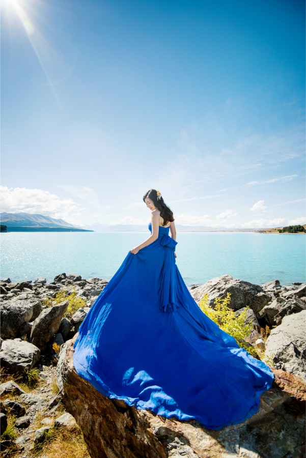 New Zealand Starry Night Prewedding Photoshoot with Alpaca Farm  by Mike on OneThreeOneFour 0