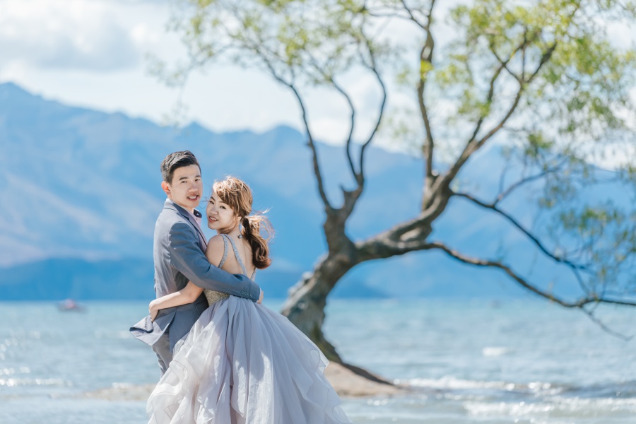 紐西蘭婚紗拍攝 - 雙子湖與薰衣草田 by Fei on OneThreeOneFour 14