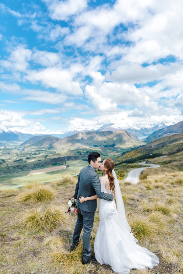 R&M: New Zealand Summer Pre-wedding Photoshoot with Yellow Lupins by Fei on OneThreeOneFour 25