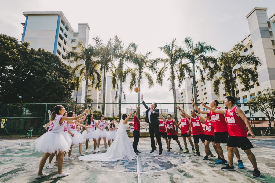 Sporty and Fun Wedding | Singapore Wedding Day Photography  by Michael on OneThreeOneFour 21