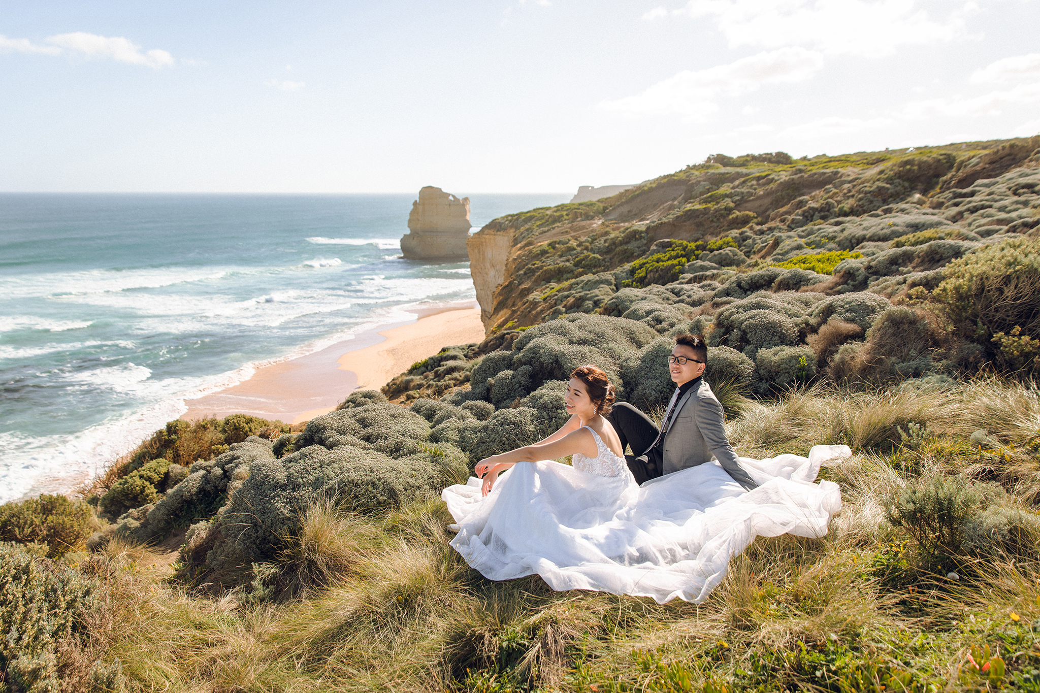 澳洲大洋路婚紗拍攝 十二使徒岩和阿德湖峽 by Freddie on OneThreeOneFour 13