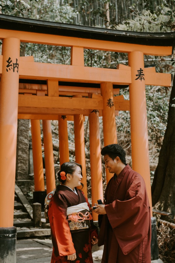 L&M: Kyoto Kimono Proposal Photoshoot by Daniel on OneThreeOneFour 3