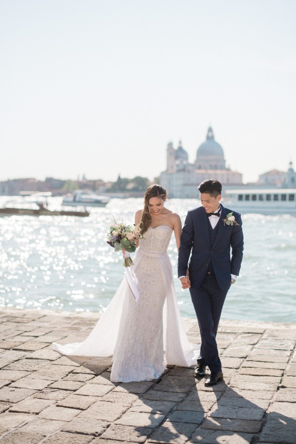 G&B: Venice pre-wedding on a Venetian boat cruising along the river by MS on OneThreeOneFour 11