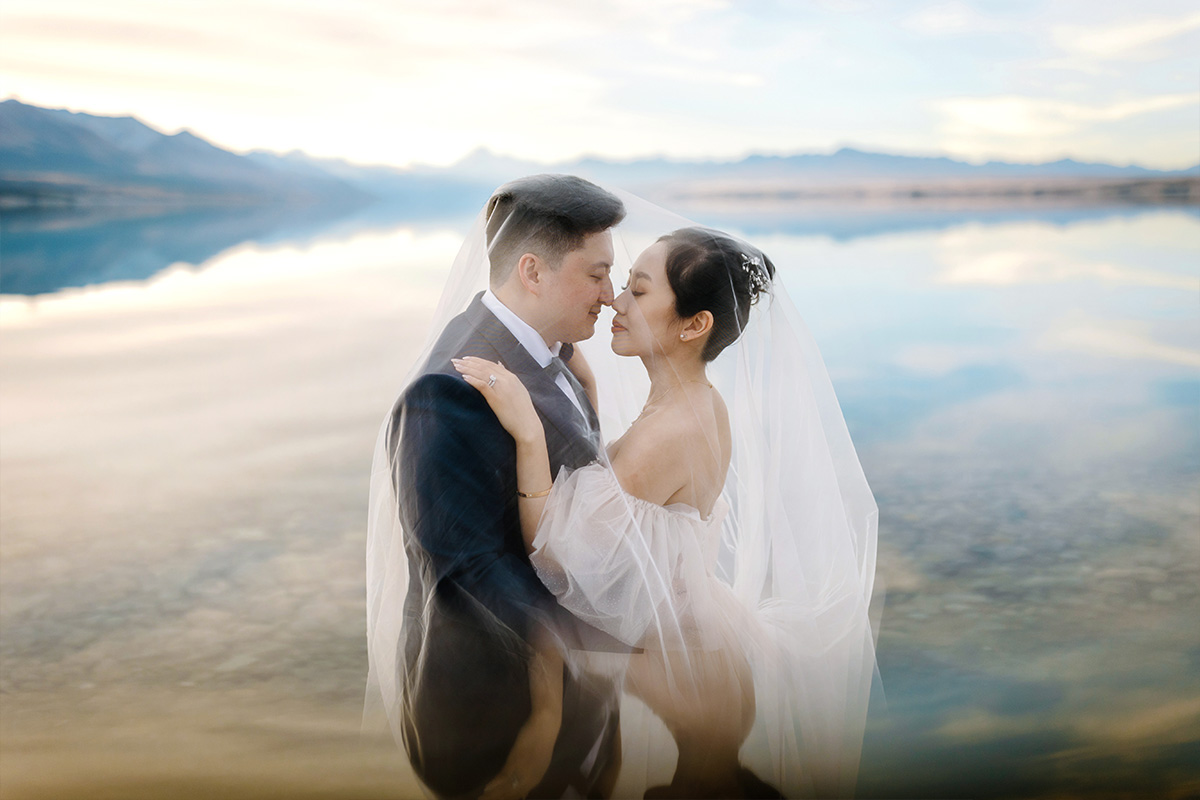 New Zealand Pre-Wedding 3-Days Photoshoot with Coromandel Peak, Mount Cook National Park, Arrowtown and Starry Night by Fei on OneThreeOneFour 19