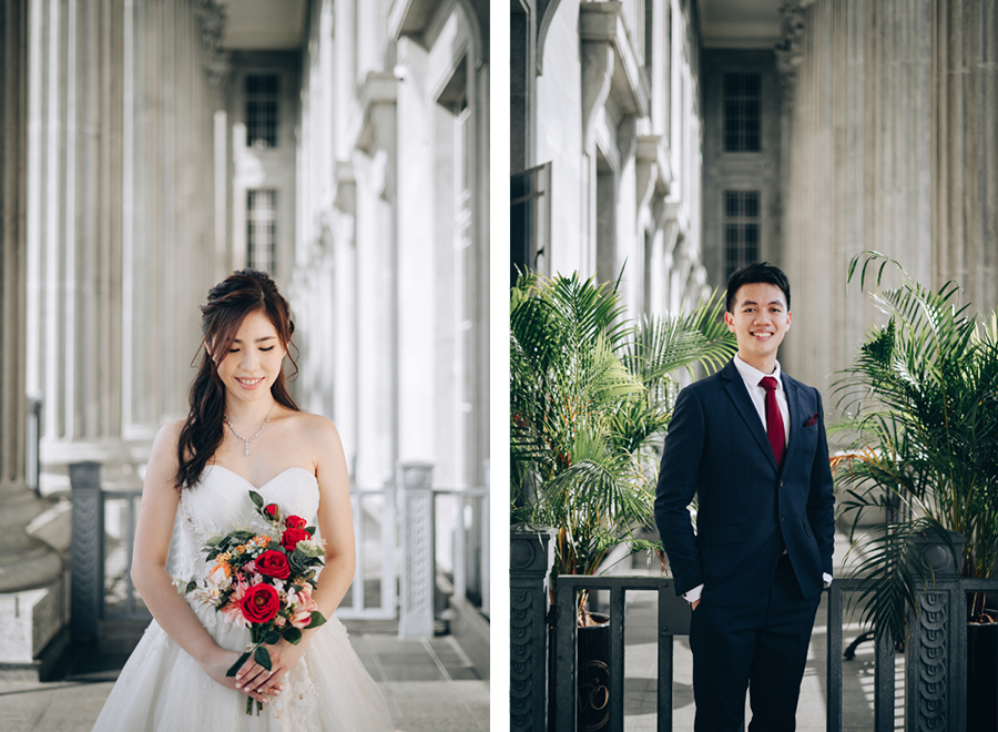 J & G - Singapore Pre-Wedding Shoot at National Gallery, Seletar Wedding Tree & Marina Bay Sands by Jessica on OneThreeOneFour 10