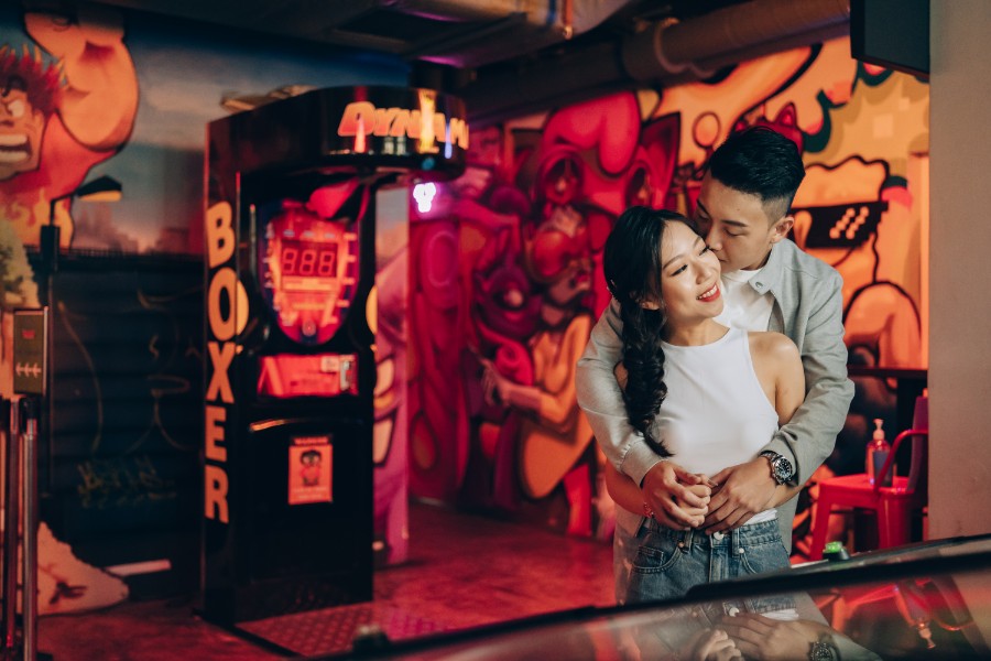 C&M: Fun pre-wedding at Level Up bar, Changi Jewel and Wetlands by Michael on OneThreeOneFour 8