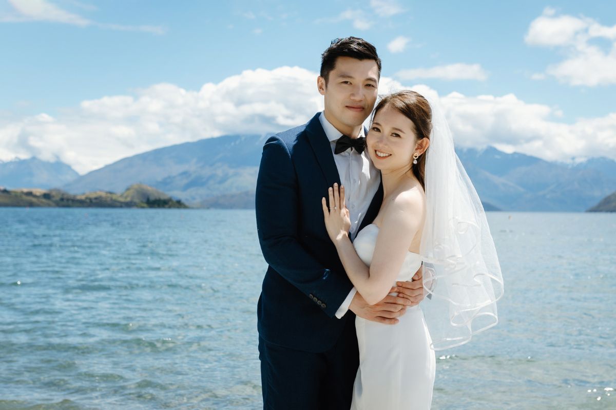 Enchanting New Zealand Summer Pre-Wedding Photoshoot Lupin Season Twin Peak by Fei on OneThreeOneFour 15