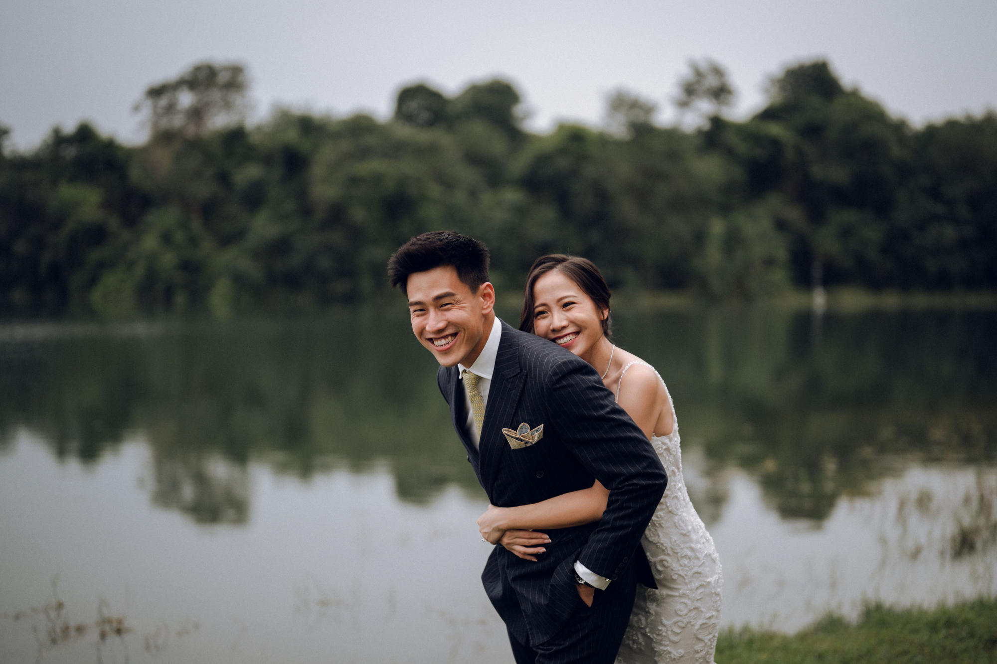 Prewedding Photoshoot At Whisky Library, Gillman Barracks And Lower Peirce Reservoir by Michael on OneThreeOneFour 34