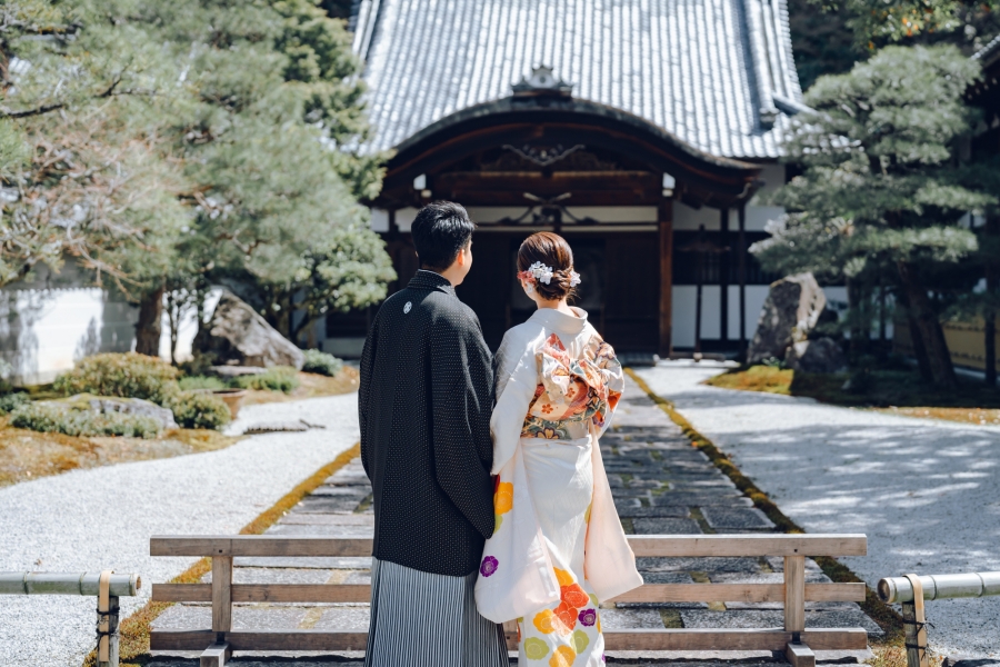 在京都和奈良的盛開之愛：一同迎接櫻花盛放的春季婚紗照拍攝 by Kinosaki on OneThreeOneFour 3