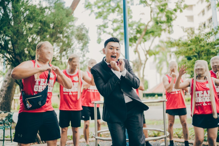 Sporty and Fun Wedding | Singapore Wedding Day Photography  by Michael on OneThreeOneFour 10