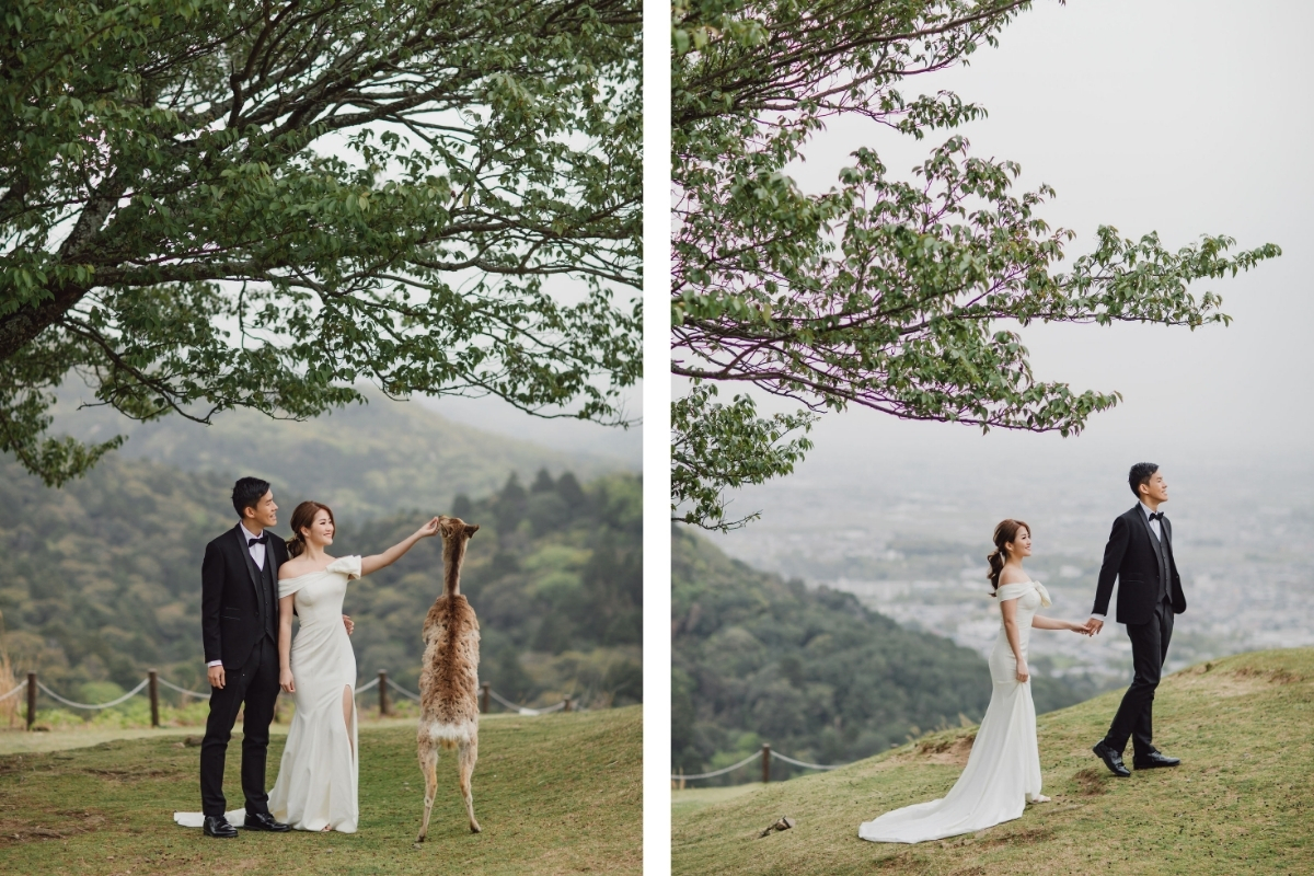 Kyoto Pre-Wedding Photoshoot with Eikando Temple, Mt Wakakusa, and Nara Deer Park by Kinosaki on OneThreeOneFour 29