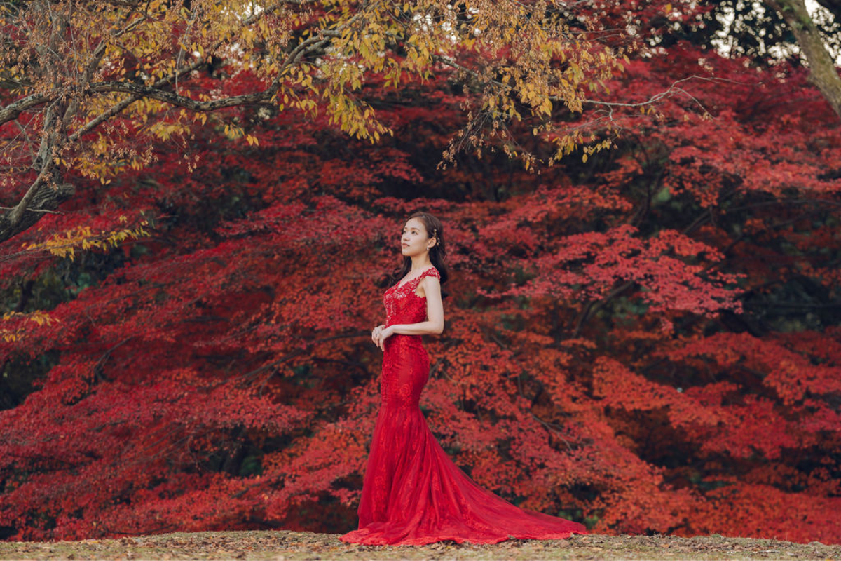 京都傳統的祗園區和服拍攝，以及奈良鹿園秋季婚紗拍攝 by Kinosaki on OneThreeOneFour 11