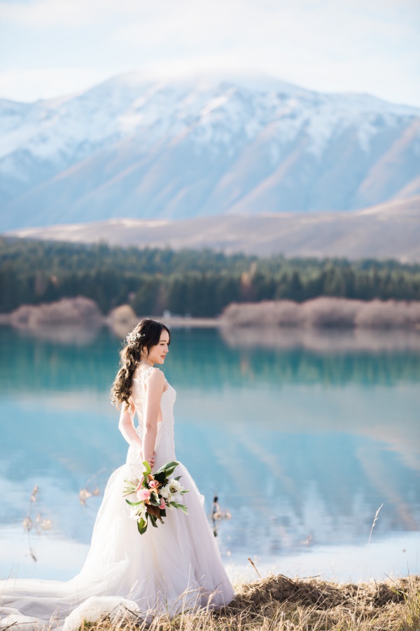 New Zealand Lake Tekapo, Lake Pukaki and Arrowtown Pre-Wedding Photoshoot by Fei on OneThreeOneFour 23