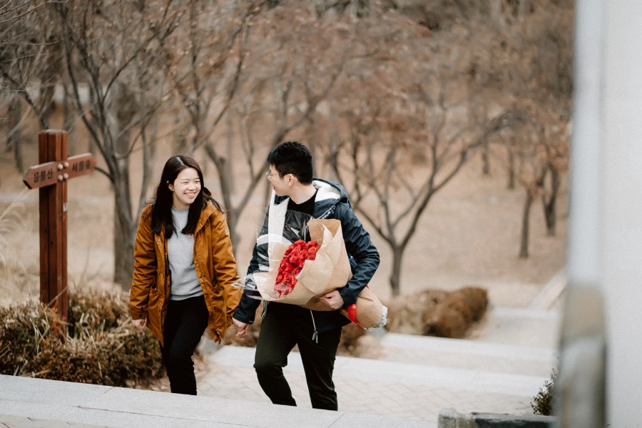 B&M: Surprise proposal in Seoul at Haneul Park by Jungyeol on OneThreeOneFour 18