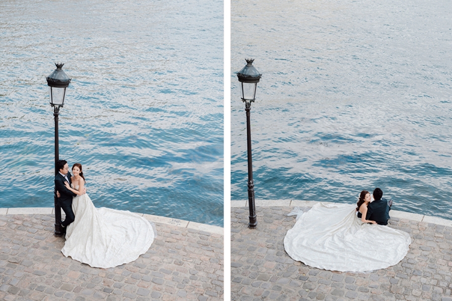 巴黎風情：Steven＆Diana在埃菲爾鐵塔、皇宮廣場、皇家花園、卡莫恩大道等地拍攝的婚前故事 by Arnel on OneThreeOneFour 11