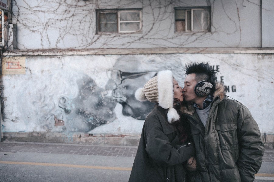 Korea Winter Pre-Wedding Photoshoot At Nami Island by Beomsoo on OneThreeOneFour 16