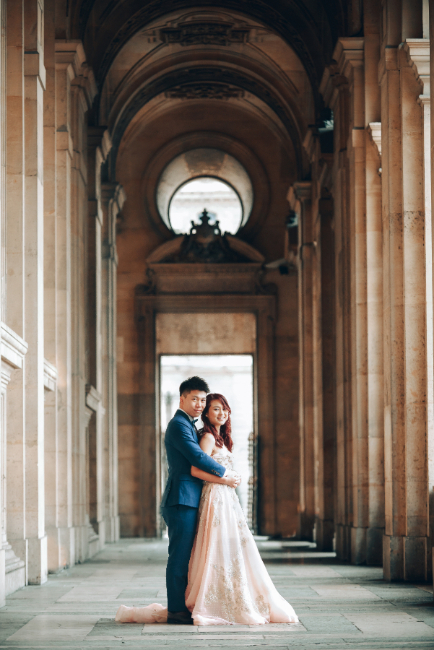 Paris Pre-Wedding Photography for Singapore Couple At Eiffel Tower And Palais Royale  by Arnel on OneThreeOneFour 7
