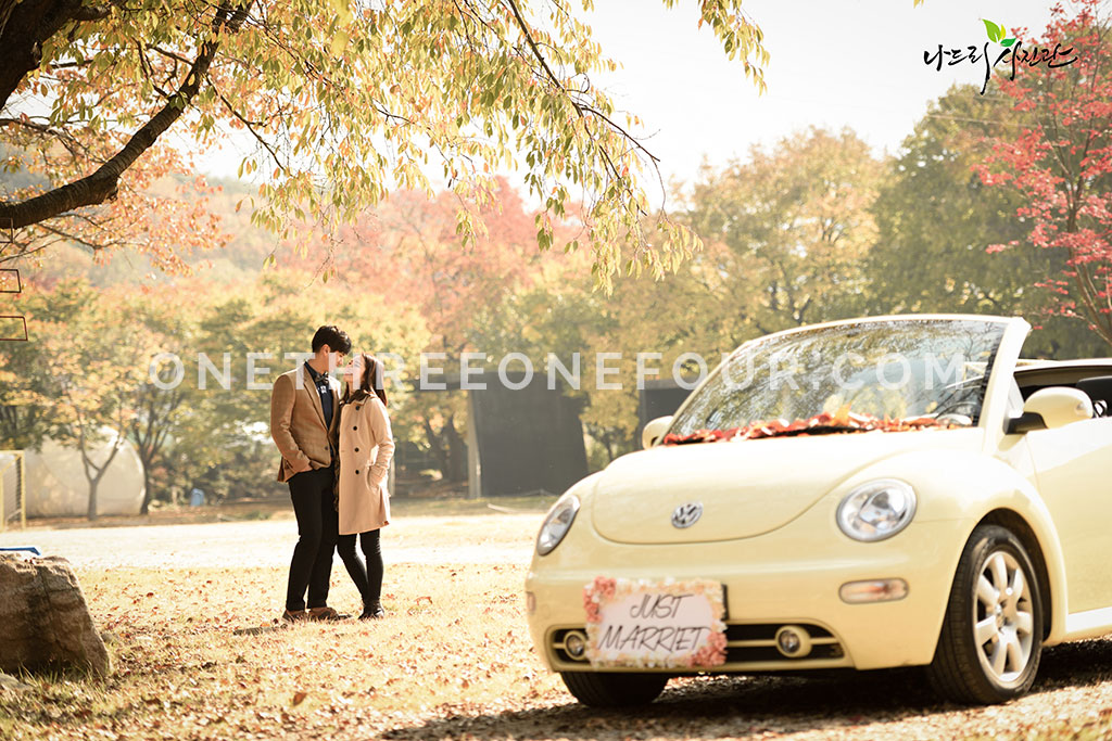 Korean Studio Pre-Wedding Photography: Autumn (Outdoor) by Nadri Studio on OneThreeOneFour 14
