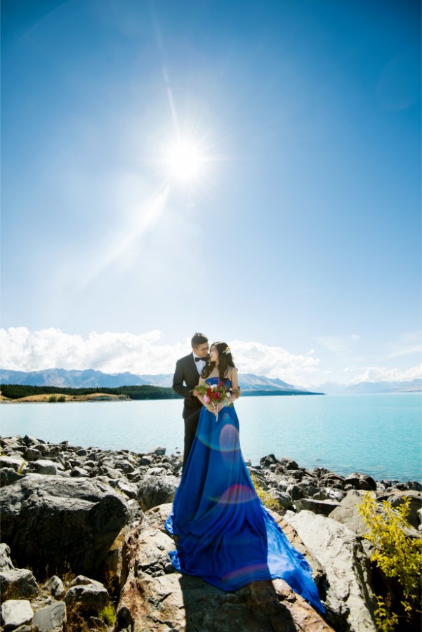 New Zealand Starry Night Prewedding Photoshoot with Alpaca Farm  by Mike on OneThreeOneFour 4