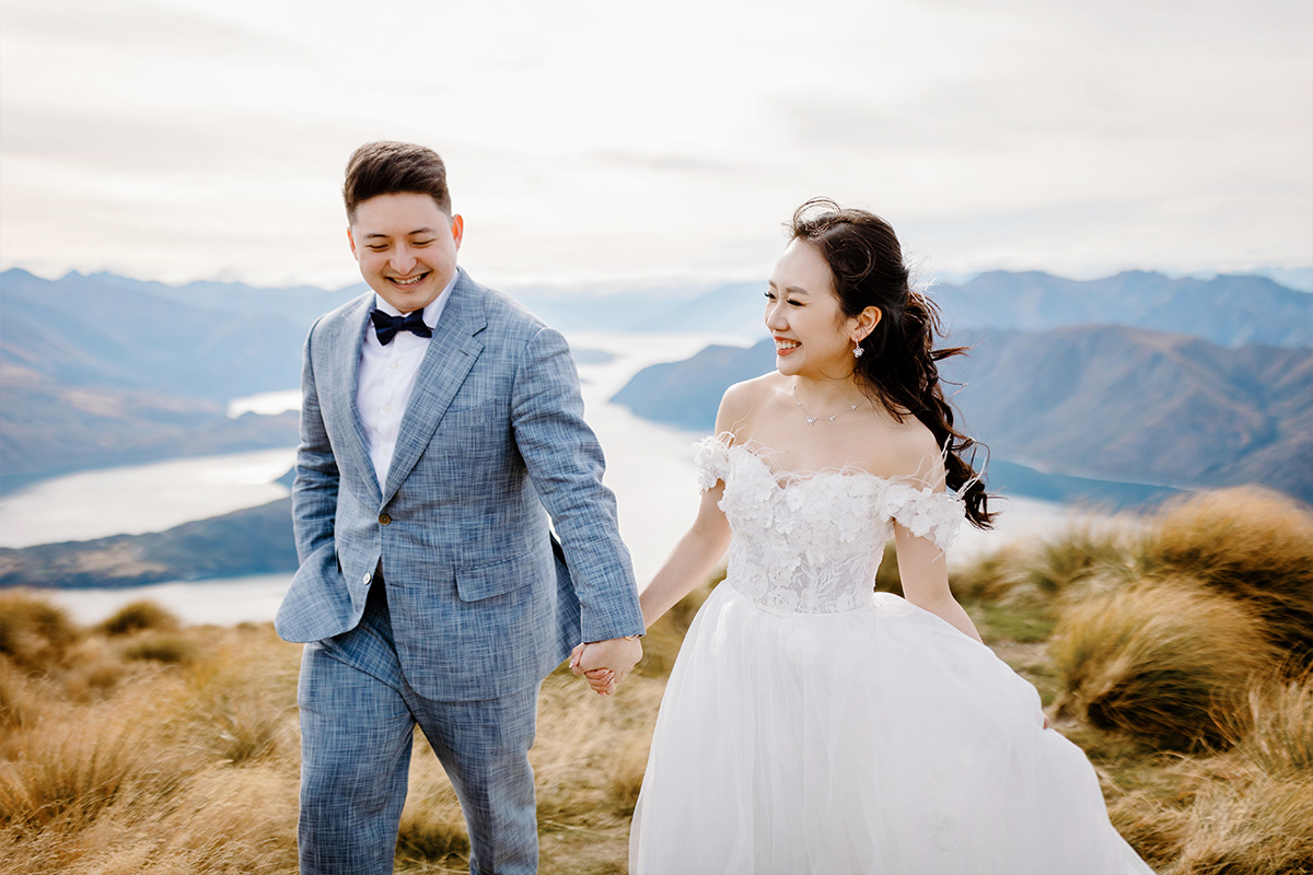 New Zealand Pre-Wedding 3-Days Photoshoot with Coromandel Peak, Mount Cook National Park, Arrowtown and Starry Night by Fei on OneThreeOneFour 5