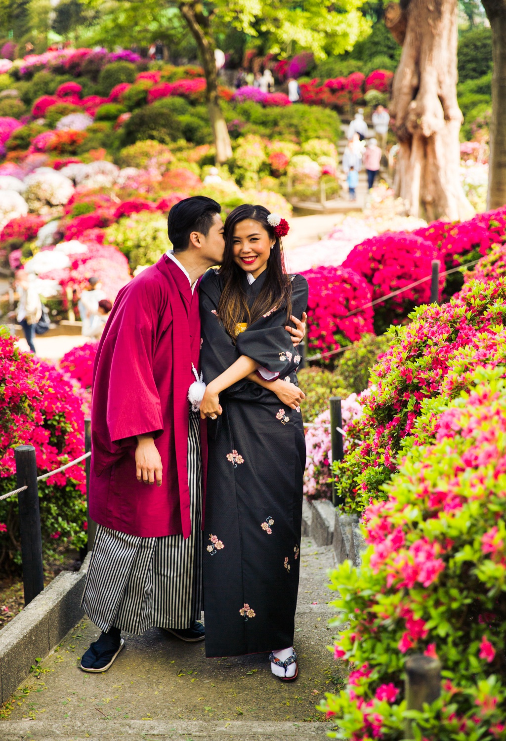 Japan Tokyo Kimono Photoshoot And Surprise Proposal  by Koki  on OneThreeOneFour 22