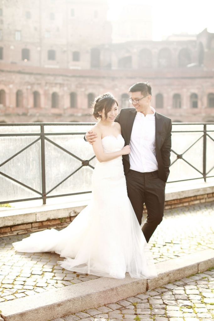 義大利婚紗拍攝 -  特萊維噴泉 by Katie on OneThreeOneFour 19
