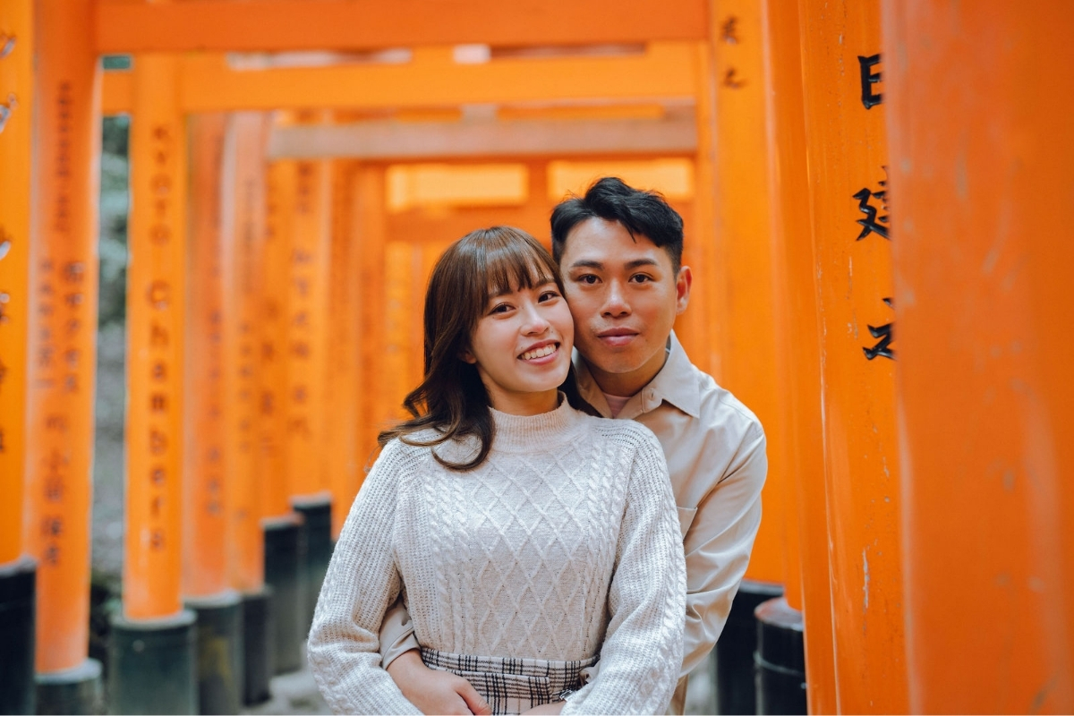 Kyoto Pre-Wedding Photoshoot with Eikando Temple, Kinosaki, Nara Deer Park & Mt. Wakakusa by Kinosaki on OneThreeOneFour 14