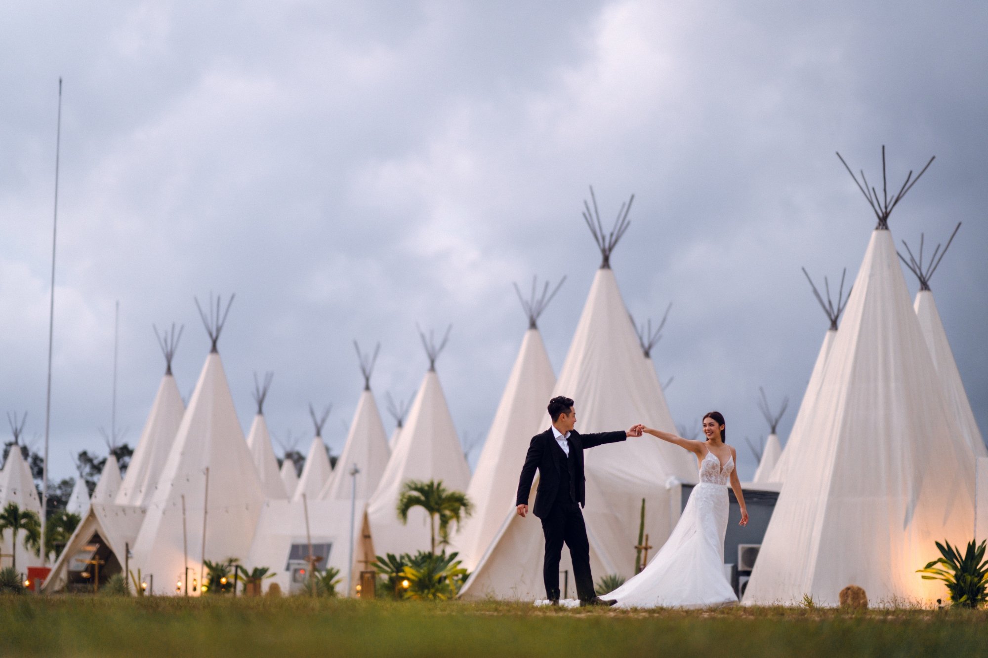 Bintan Pre-Wedding Photoshoot: Xiao Qian & Xavier's Romantic Shoot at ANMON Resort, Blue Lake, Sand Dunes & ATV Adventure by HS on OneThreeOneFour 3