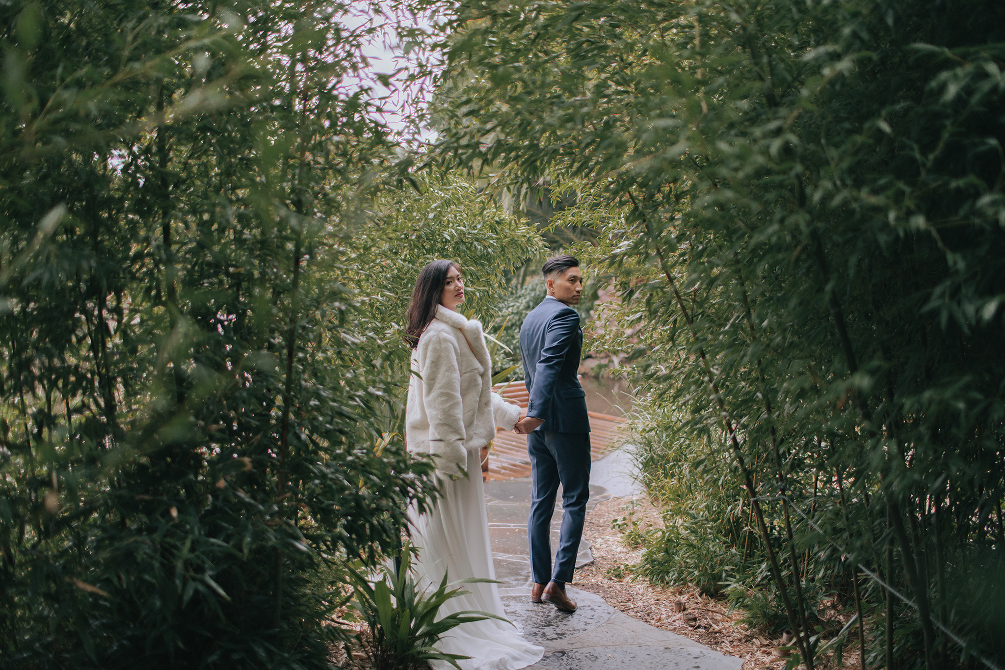 Melbourne Pre-Wedding Photoshoot in Royal Botanical Gardens & Redwood Forest by Freddie on OneThreeOneFour 12