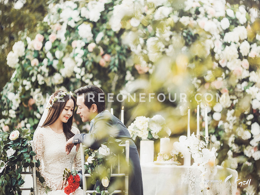 Korean Wedding Photos: Garden & Cafe by SUM Studio on OneThreeOneFour 8