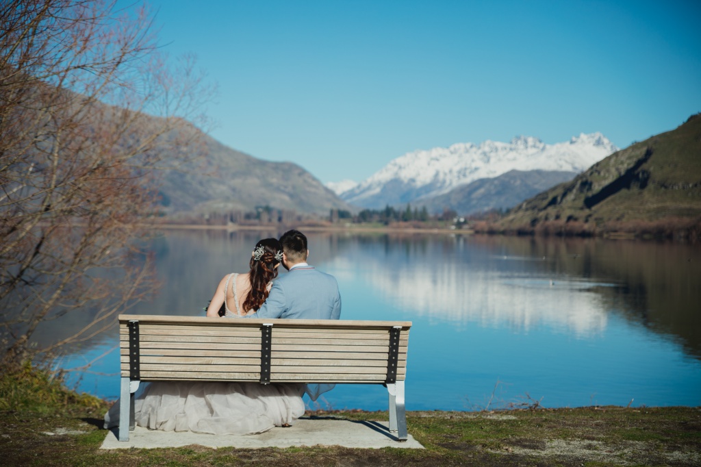 紐西蘭婚紗拍攝 - 海斯湖、瓦納卡湖和庫克山 by Fei on OneThreeOneFour 3