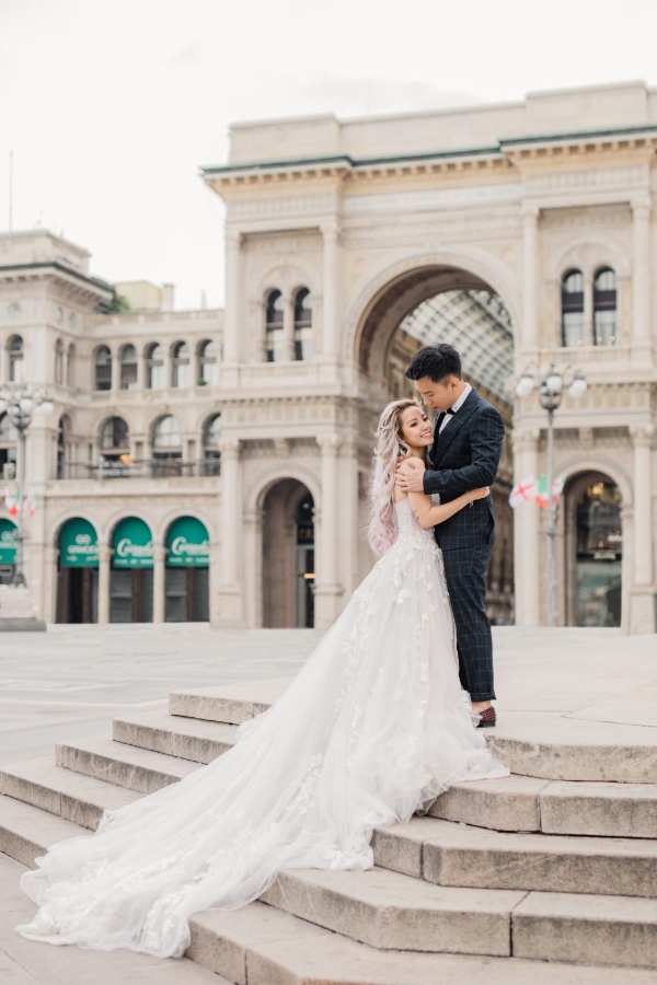 義大利婚紗拍攝 -  新加坡網紅 Naomi和Hann米蘭婚紗拍攝 by Olga on OneThreeOneFour 7