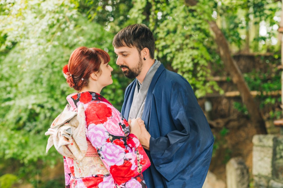C: Kimono pre-wedding at Ninenzaka district in Kyoto by Shu Hao on OneThreeOneFour 2