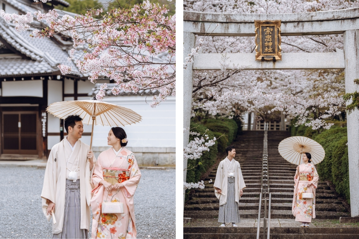 Kyoto Pre-Wedding Photoshoot with Shinnyodo Temple, Arashiyama by Kinosaki on OneThreeOneFour 4