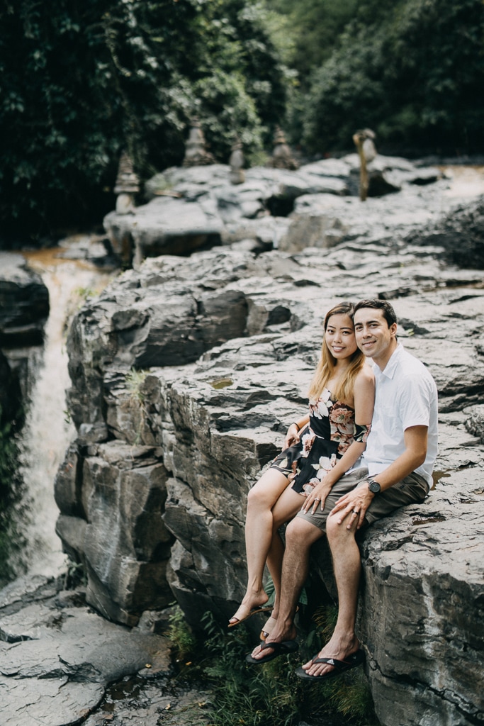 S&J: Bali Honeymoon Photography at Tegenungan Waterfall by Agus on OneThreeOneFour 14