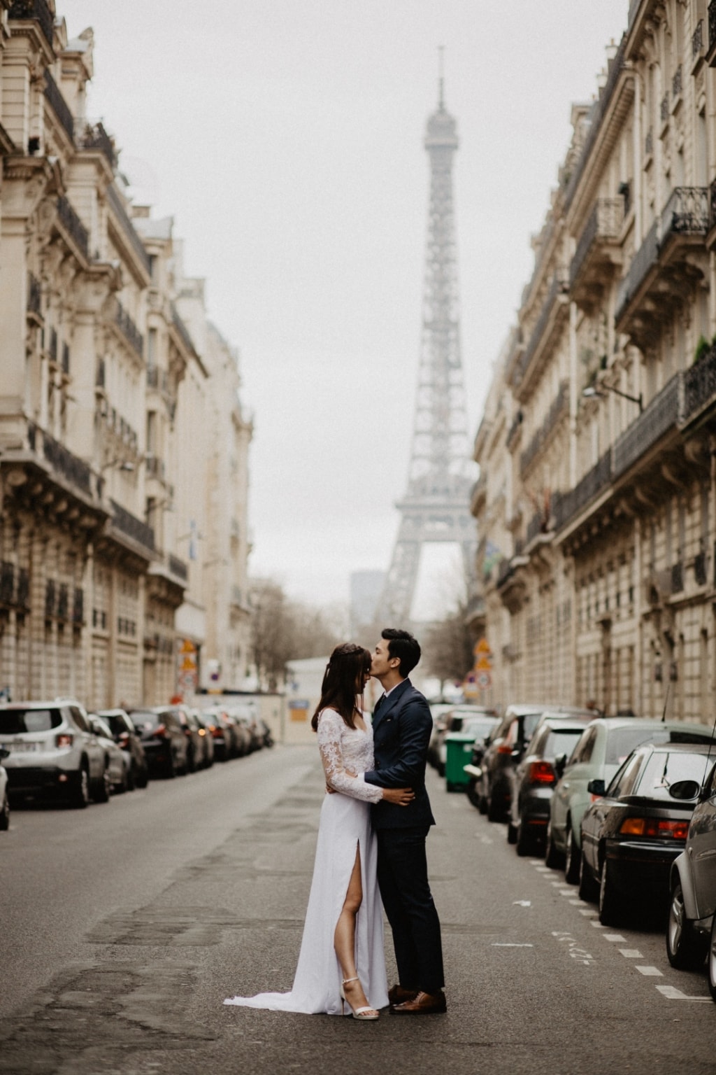 Paris Pre-Wedding Photoshoot for Singapore Couple Around The Eiffel Tower  by LT on OneThreeOneFour 2
