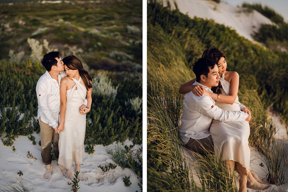 Perth Lancelin Desert & Beach Pre-Wedding Shoot by Jimmy on OneThreeOneFour 9