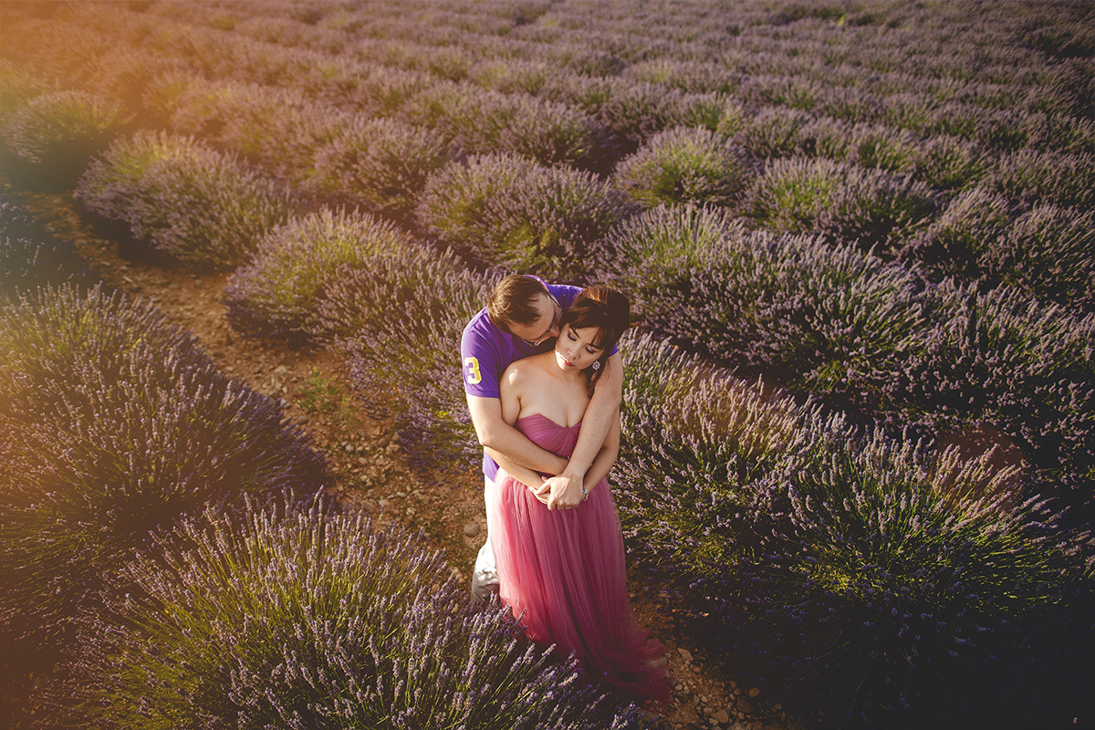 The Perfect Southern France Provence Pre-Wedding Photoshoot with Lavenders & Sunflowers by Vin on OneThreeOneFour 15