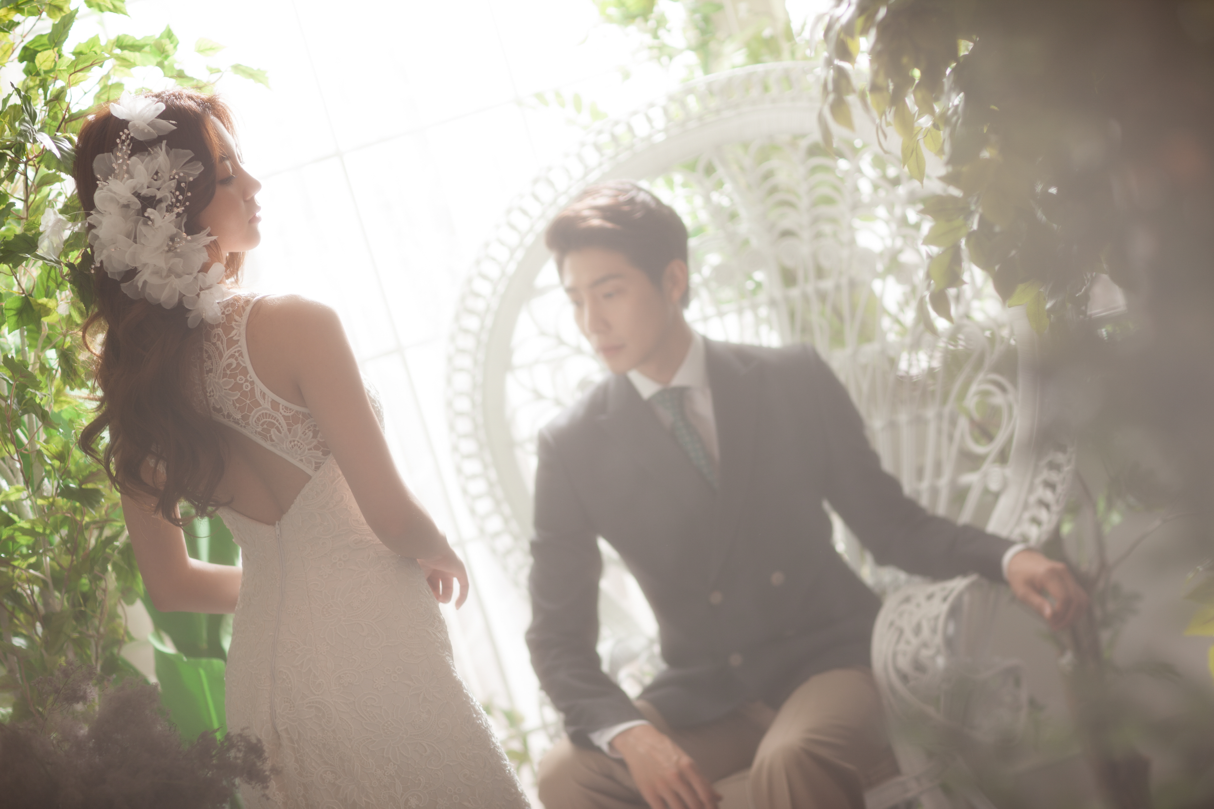 Korea Pre-Wedding Photography in Studio & Dosan Park, Seoul - 2016 Sample by May Studio on OneThreeOneFour 4