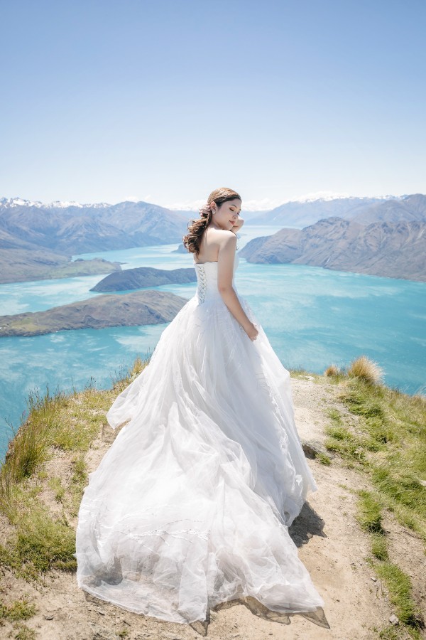 K&M: Dreamy pre-wedding in New Zealand at Coromandel Peak and alpaca farm during Lupin season  by Fei on OneThreeOneFour 3