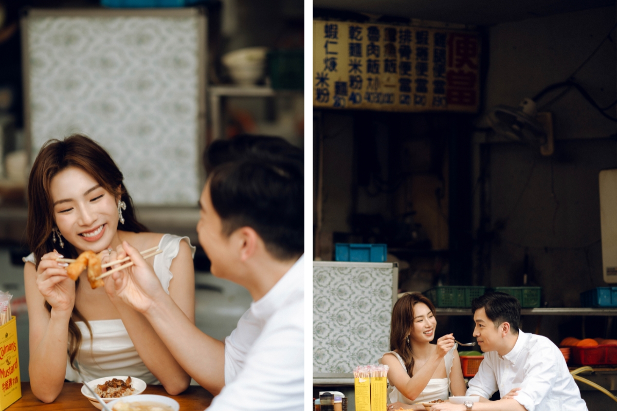 Taiwan Pre-Wedding Photoshoot Dadaocheng Golden Waterfall Jiufen Night Shoot Indoor Studio by OneThreeOneFour on OneThreeOneFour 21